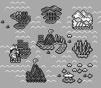 une photo d'Ã©cran de Adventure Island sur Nintendo Game Boy